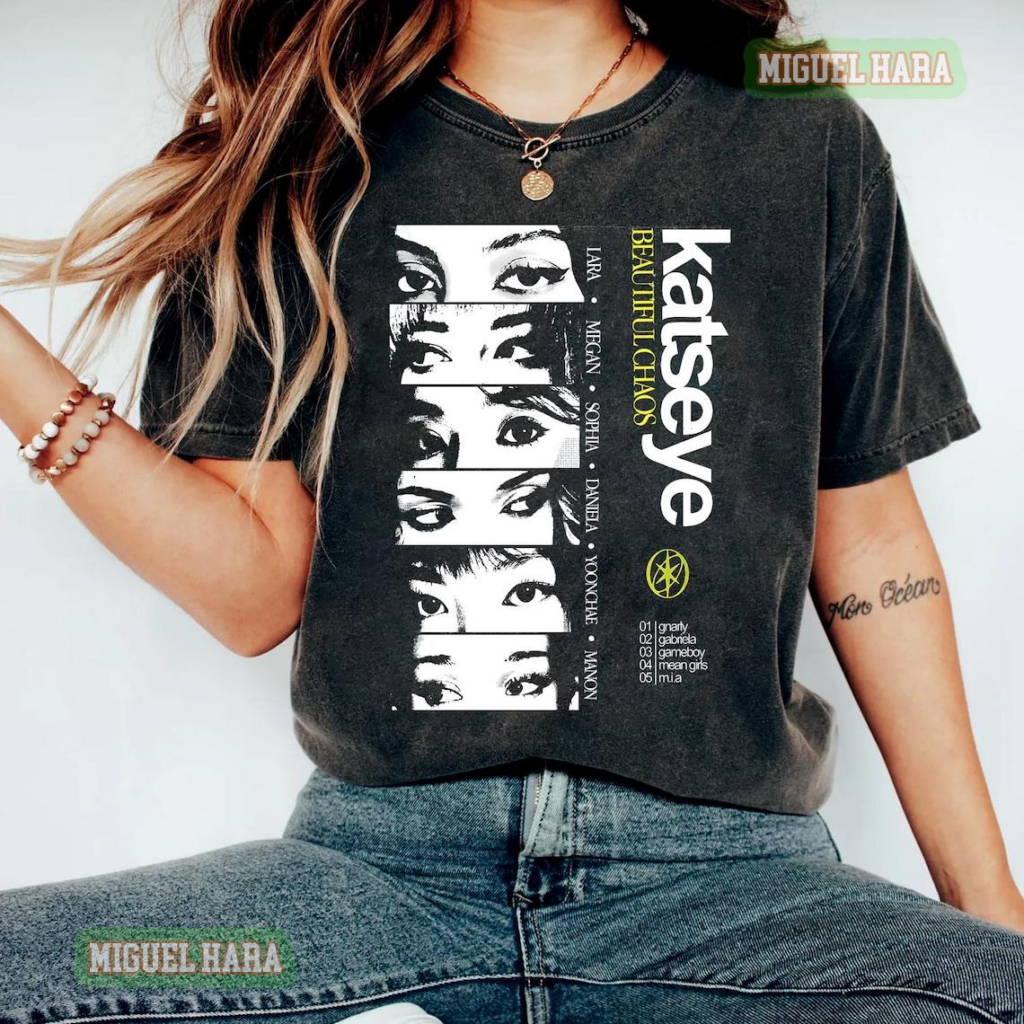 Katseye PNG | Gnarly PNG Kpop Music Graphic | Digital Download