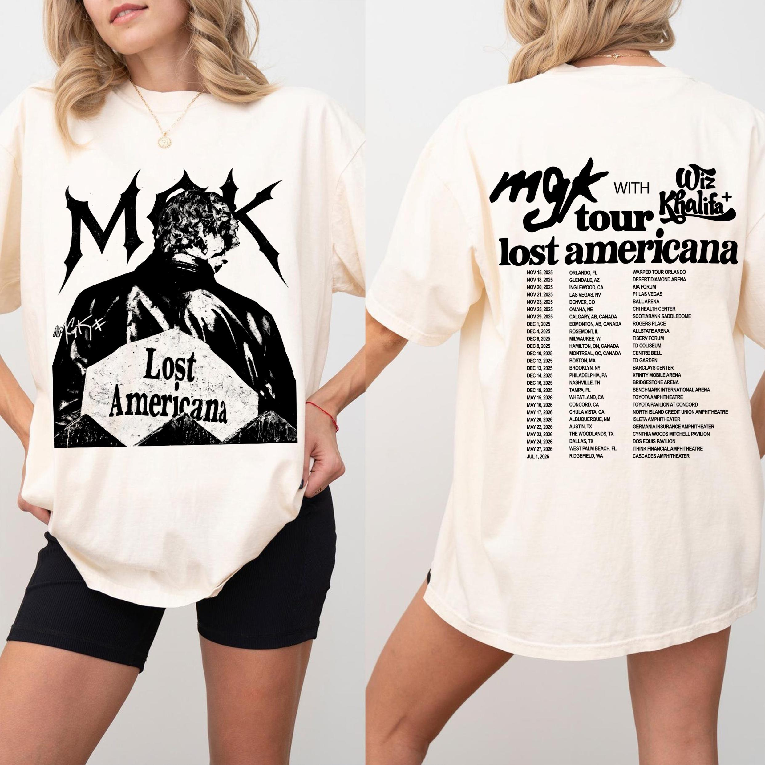 MGK Lost Americana Tour T-Shirt Design (Digital Download)