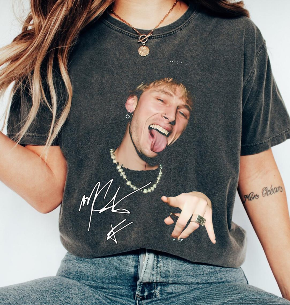 MGK Graphic Tee, Vintage Style Rapper T Shirt, Unisex Fan Apparel